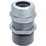 SKINTOP® MSR-NPT - Cable gland brass reduced with NPT thread