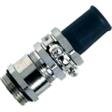 SKINDICHT® SRE-M - Cable gland with single clamp, antikink protection and screen connection