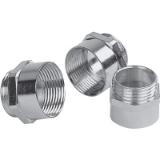 SKINDICHT® ZSE-M - Brass fitting with recess