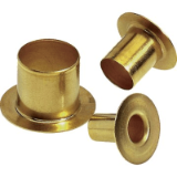 SKINDICHT® EH - Brass brigth earthing sleeve