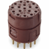 EPIC® SIGNAL M23 Inserts 17P PCB-soldering