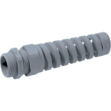 SKINTOP® BS-NPT - Spiral bending protection plastic with NPT connection thread