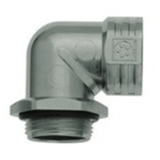 SKINDICHT® RWV-M without E+D - Angle gland die cast zinc without sealing and compression screw