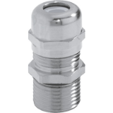 SKINTOP® MSR-XL - Cable gland brass with long connection thread